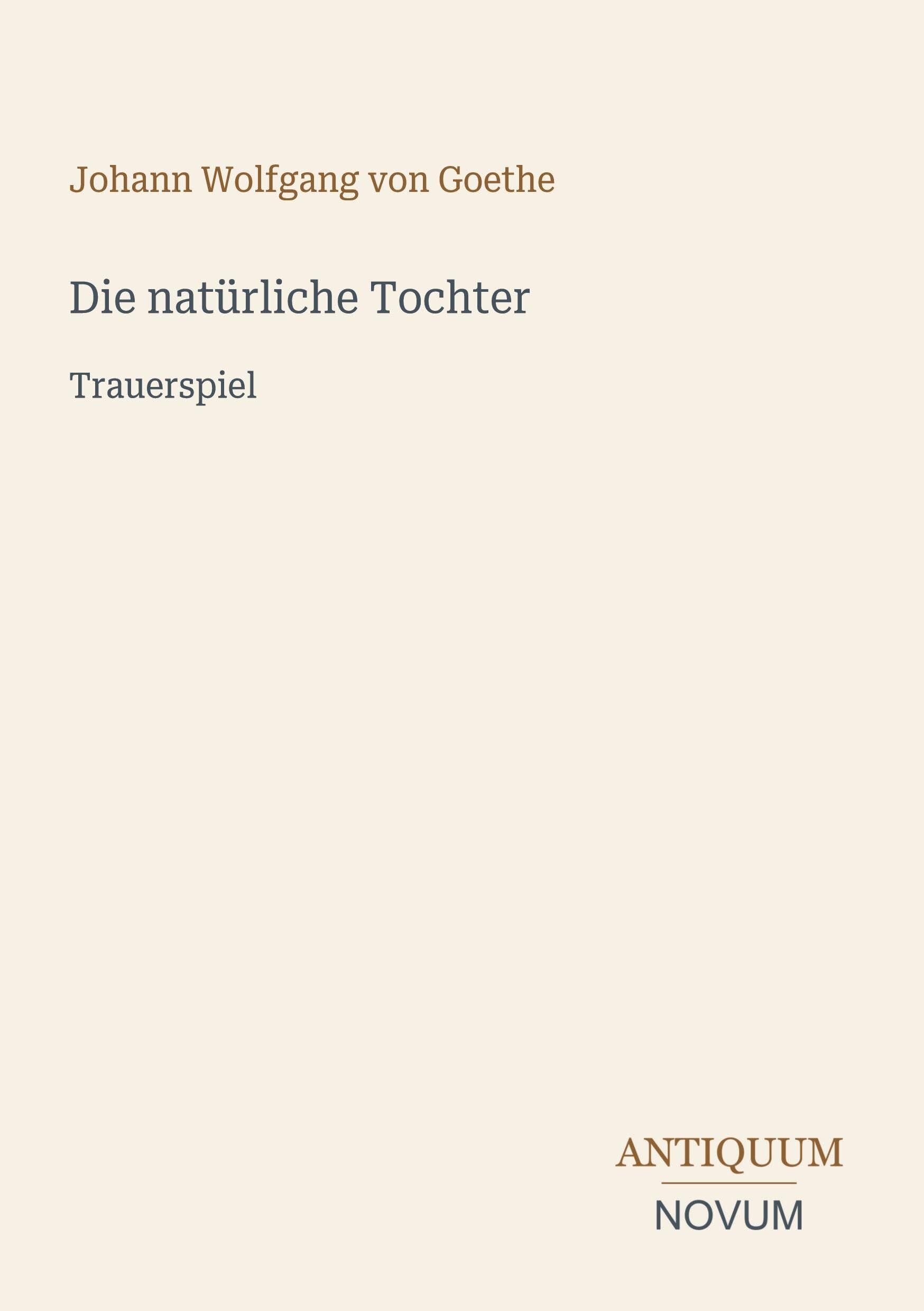 Die natürliche Tochter