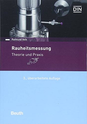 Beuth Praxis   Rauheitsmessung - Raimund Volk Kartoniert (TB)