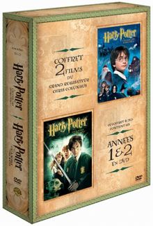Coffret Harry Potter 2 DVD : Harry Potter I, L'Ecole des Sorciers / Harry  Potter II, La Chambre des secrets de Chris Columbus