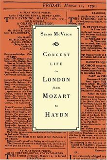 Concert Life in London from Mozart to Haydn