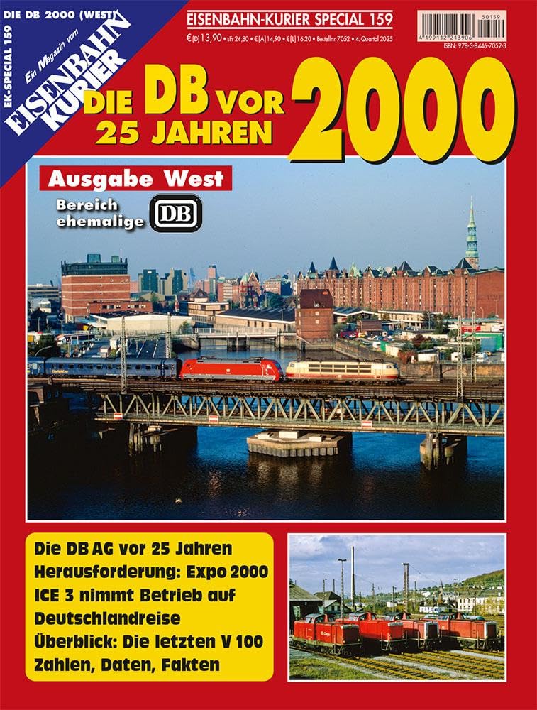 Die DB vor 25 Jahren - 2000 Ausgabe West (Die DB vor 25 Jahren - West)