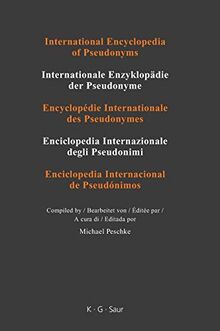 International Encyclopedia of Pseudonyms. Pseudonyms / Prewning – Tatya
