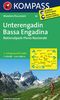 Unterengadin - Bassa Engadina - Nationalpark - Parco Nazionale: Wanderkarte. GPS-genau. 1:40000