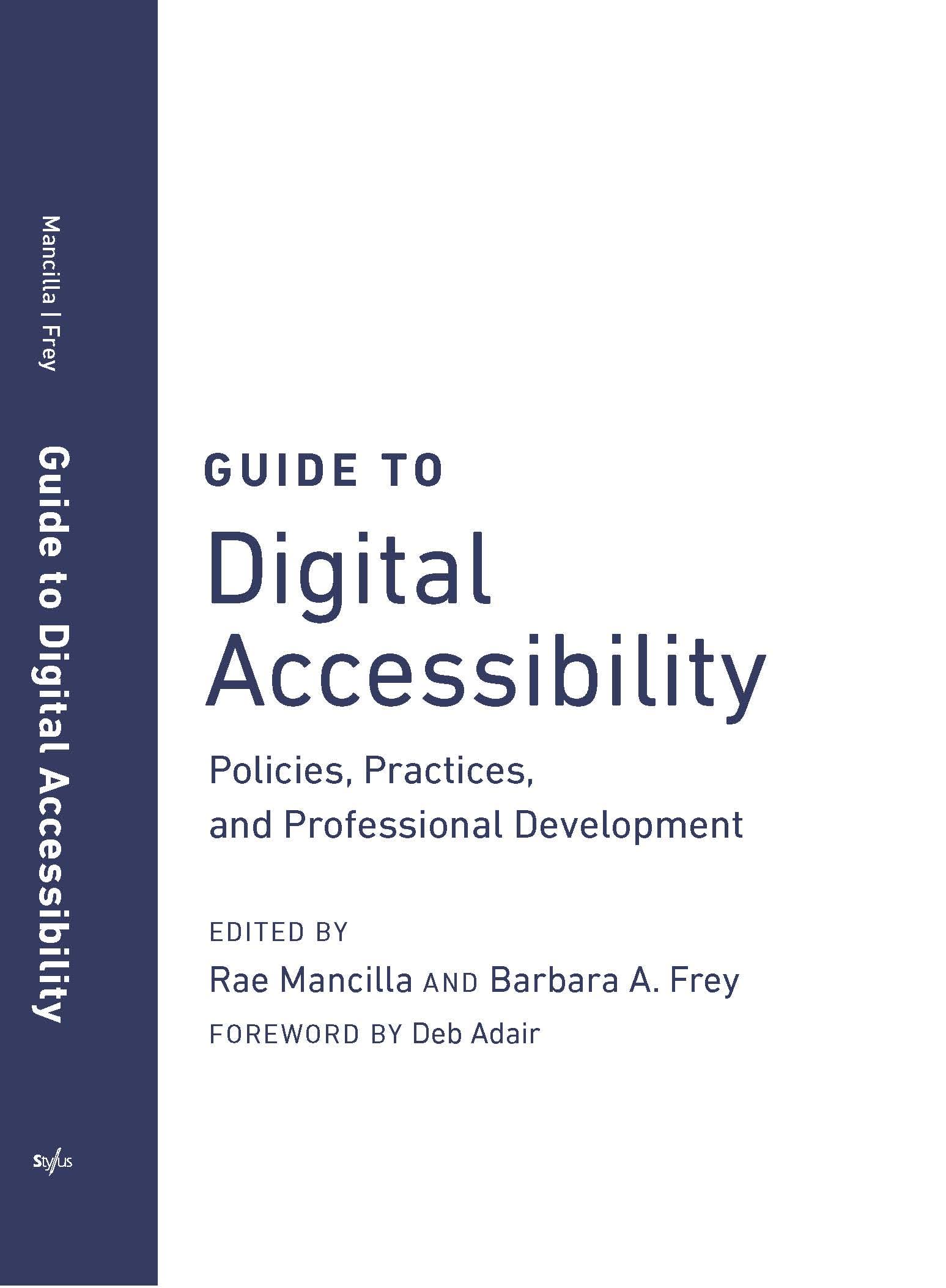 Guide to Digital Accessibility: Policies, Practices, and Professional Development