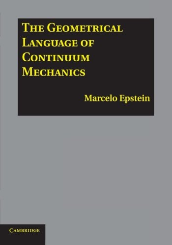 The Geometrical Language of Continuum Mechanics