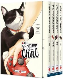 La gameuse et son chat : coffret volumes 1 à 4