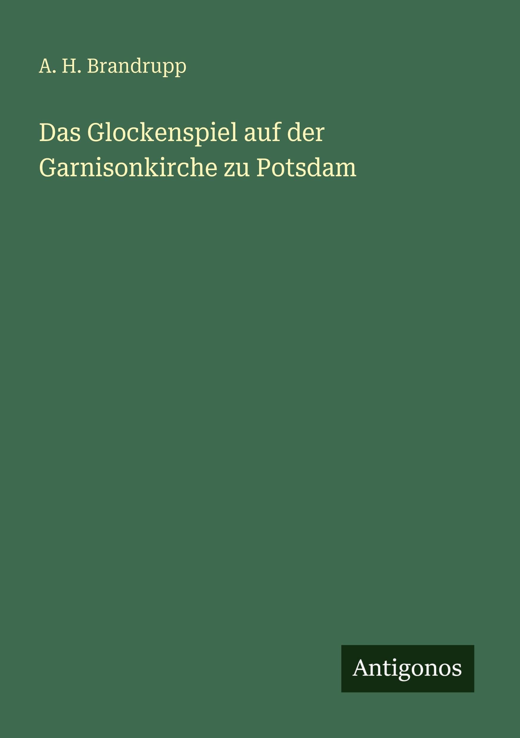 Das Glockenspiel auf der Garnisonkirche zu Potsdam