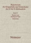 Register zum Katalog der Texte