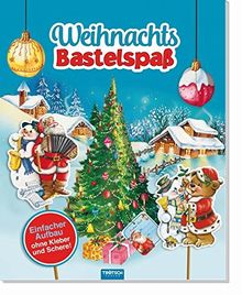 Weihnachts-Bastelspass: Einfacher Aufbau ohne Kleber und Schere, VE: 5