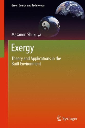 Exergy: Theory and Applications in the Built Environment (Green Energy and Technology)