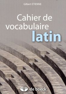 Cahier de vocabulaire latin