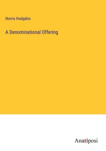 A Denominational Offering