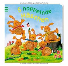 5 hoppelnde Häschen (5er Mini)