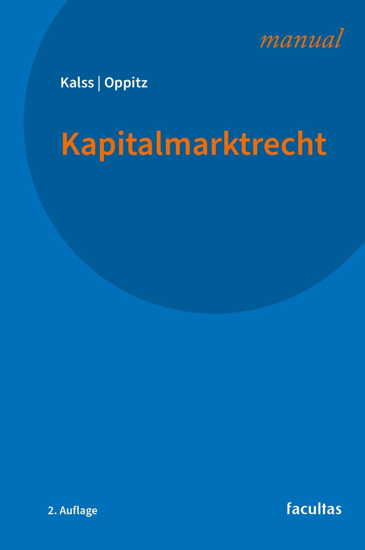 Kapitalmarktrecht - Neuware