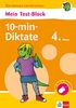 Klett Mein Test-Block: 10-min-Diktate 4. Klasse: Die kleinen Lerndrachen, Plus Online-Übungen