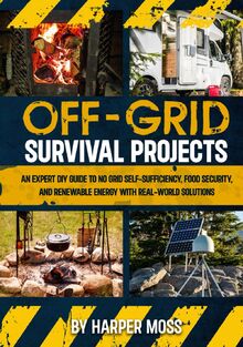 Off-Grid Survival Projects: An Expert DIY Guide to No Grid Self-Sufficiency, Food Security, and Renewable Energy with Real-world Solutions: An Expert ... Renewable Energy with Real-world Solutions