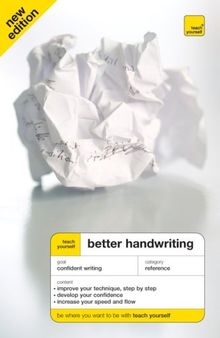 Teach Yourself: Better Handwriting