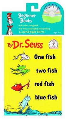 One Fish, Two Fish, Red Fish, Blue Fish Book & CD (Book and CD)