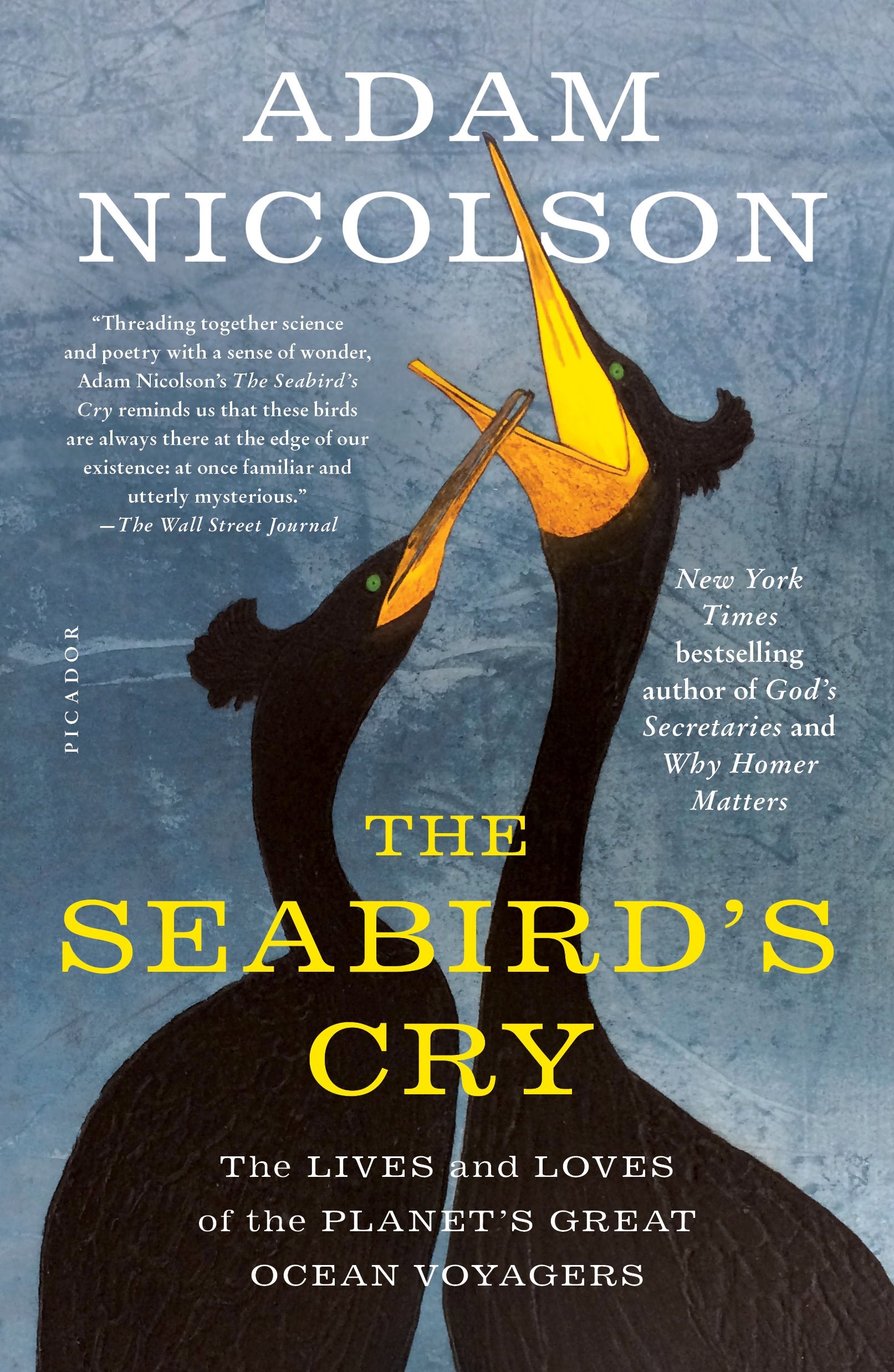 Adam Nicolson Seabird's Cry, The Lives And Loves Of The Planet's Great Ocean Voyagers