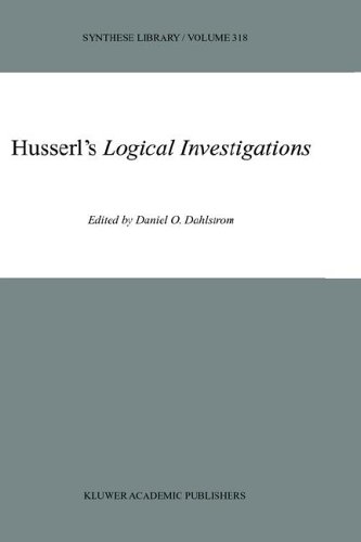 Husserl's Logical Investigations (Synthese Library)