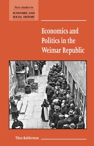 Economics and Politics in the Weimar Republic (New Studies in Economic and Social History, Band 45)