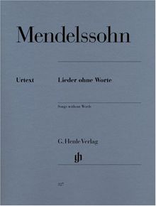 Lieder ohne Worte. Klavier