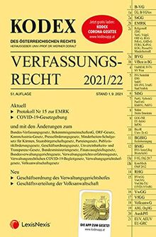 KODEX Verfassungsrecht 2021/22 - inkl. App