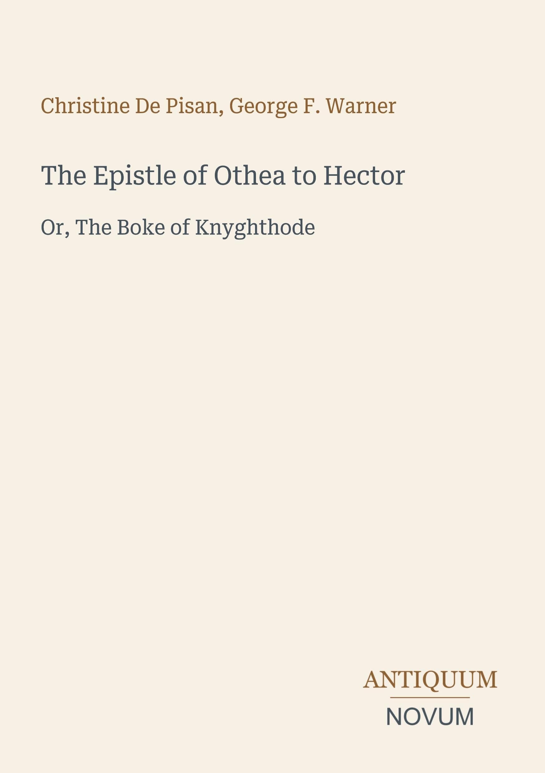 The Epistle of Othea to Hector