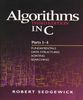 Algorithms in C, Parts 1-4: Fundamentals, Data Structures, Sorting, Searching: 4 Bde.