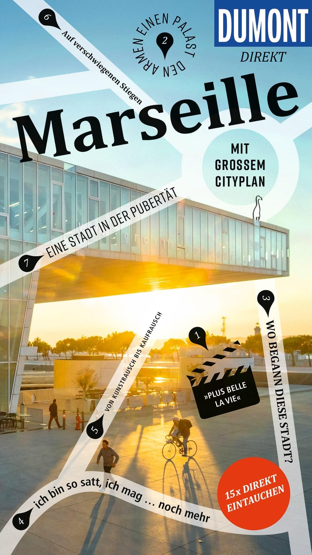 DUMONT direkt Reiseführer Marseille: Mit großem Cityplan