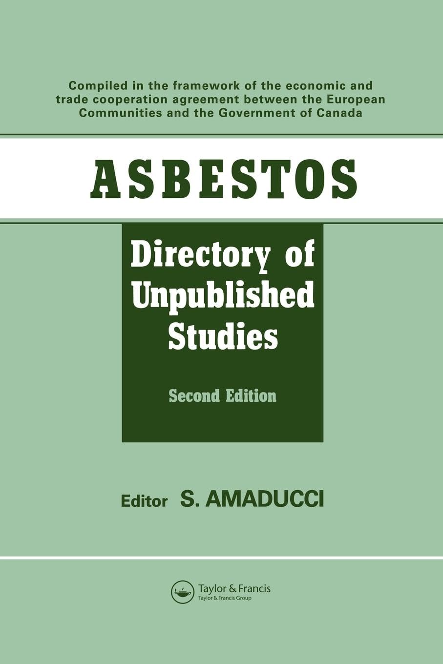 Asbestos: Directory of Unpublished Studies