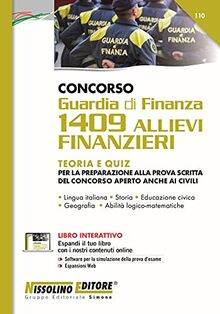 Concorso Guardia di Finanza 1409 Allievi Finanzieri - Teoria e Quiz