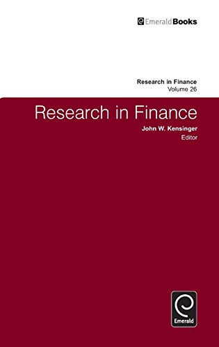 Research in Finance (Research in Finance, 26, Band 26)