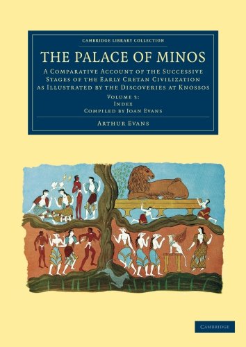 The Palace of Minos: Volume 5, Index Volume (Cambridge Library Collection - Archaeology)