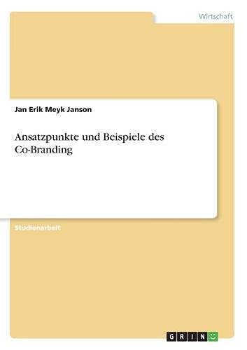 Ansatzpunkte und Beispiele des Co-Branding