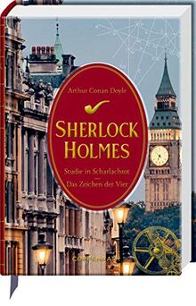 Sherlock Holmes Bd. 1: Eine Studie in Scharlachrot / Das Zeichen der Vier (Schmuckausgabe)