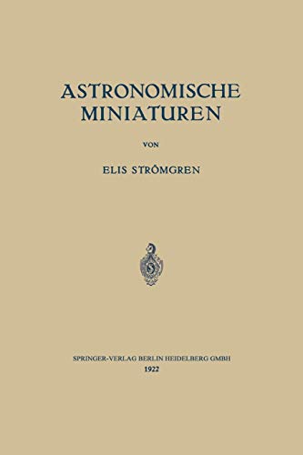 Astronomische Miniaturen