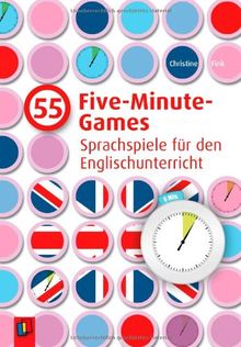 55 Five-Minute Games: Sprachspiele für den Englischunterricht. Klasse 1 - 6