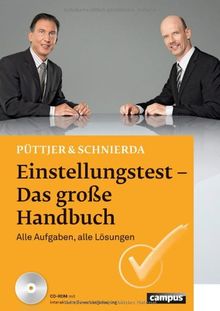 Einstellungstest - Das große Handbuch: Alle Aufgaben, alle Lösungen