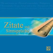 Zitate und Sinnsprüche