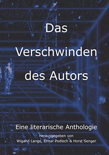 Horst Senger Das Verschwinden Des Autors