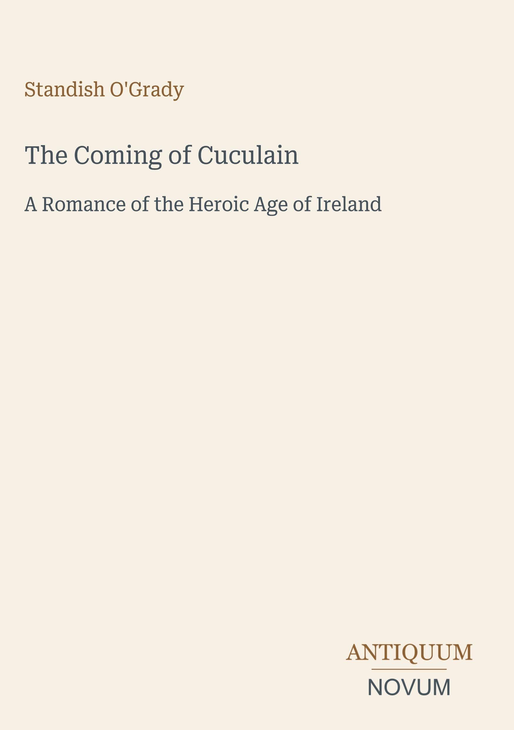 The Coming of Cuculain