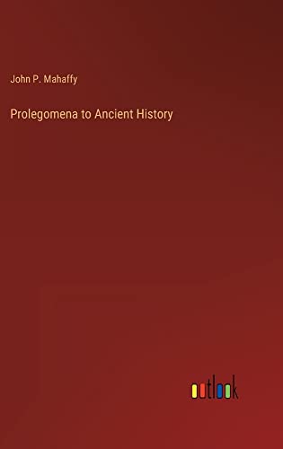 Prolegomena to Ancient History