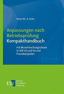 Anpassungen nach Betriebsprüfung, Kompakthandbuch: mit Musterbuchungssätzen in SKR 03 und 04 und Praxisbeispielen: mit Musterbuchungsstzen in SKR 03 und 04 und Praxisbeispielen