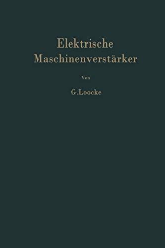 Elektrische Maschinenverstärker