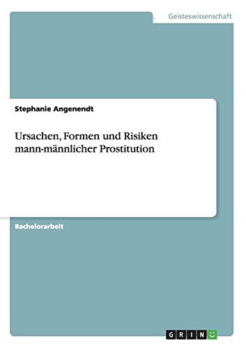 Ursachen, Formen und Risiken mann-männlicher Prostitution
