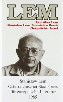 LEM ÜBER LEM: Gespräche de Beres, Stanislaw, Lem, S... | Livre | état ...