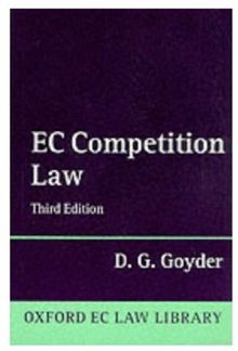 EC Competition Law (Oxford European Community Law Series)