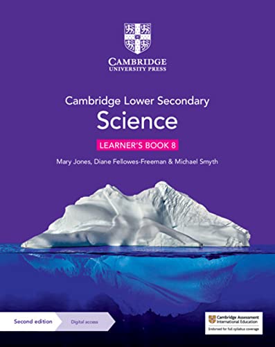 Mary Jones Cambridge Lower Secondary Science Learner's Book + Digital Access 1 Year (Cambridge Lower Secondary Science, 8)