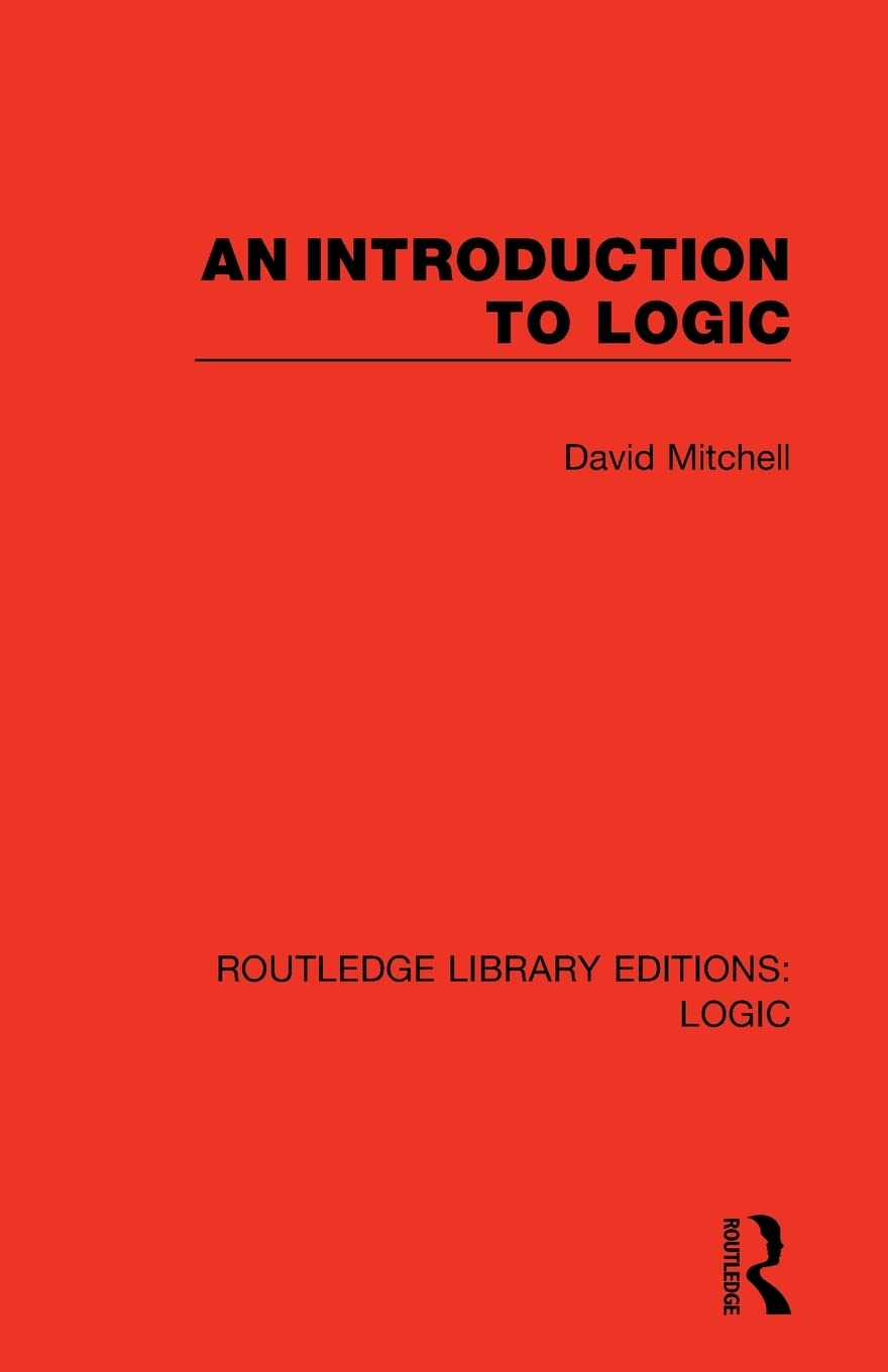 unbekannt An Introduction To Logic (Routledge Library Editions, Logic)